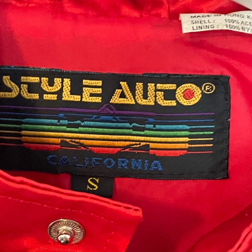 Style Auto Red Jacket - Picture 9 of 16
